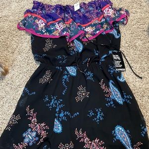 Express Romper Paisley NWT